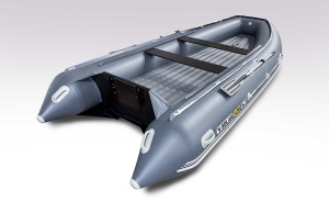 Надувная лодка SOLAR 520 Super Jet tunnel  (Серый)