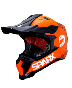ШЛЕМ эндуро SPARX Raptro (JH-601) оранжево-черный (марк) (L)