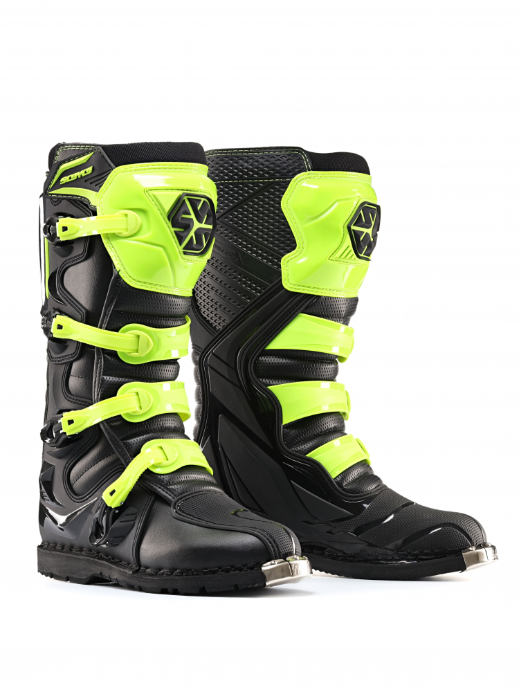 Ботинки эндуро Scoyco MBM006.2 TWL edition зеленый