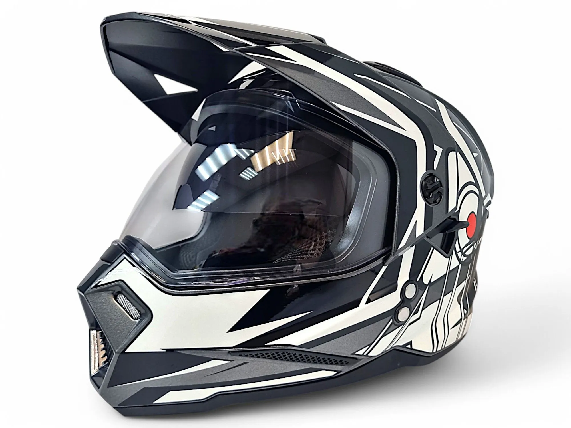 Шлем AiM JK802S Black/Grey/White