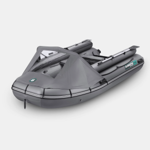 Надувная лодка GLADIATOR E420X PRO  (темносерый)