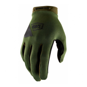 Мотоперчатки 100% Ridecamp Glove (Army Green/Black) (M)
