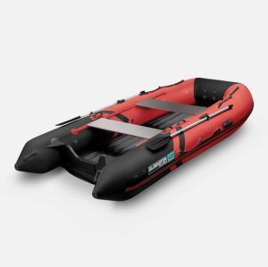 Надувная лодка GLADIATOR E420S (Красно-черный)