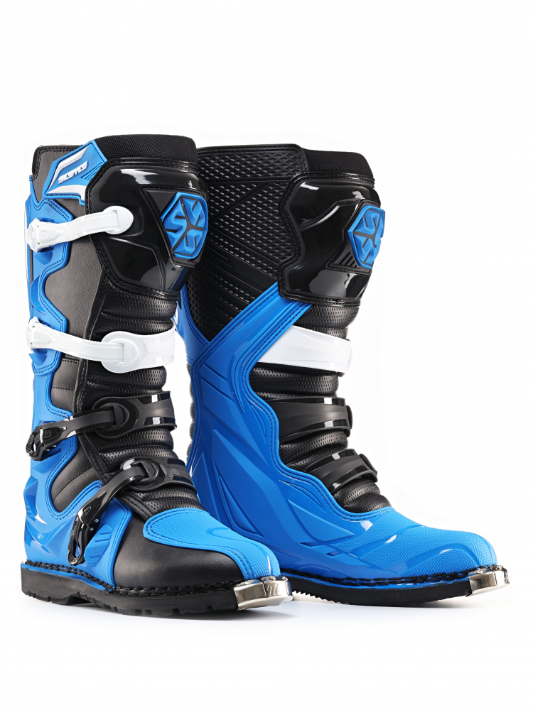 Ботинки эндуро Scoyco MBM006.2 TWL edition синий