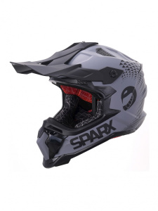 ШЛЕМ эндуро SPARX Raptor (JH-601) серо-черный (марк) (L)
