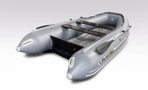 Надувная лодка SOLAR 350 K Максима (Серый)