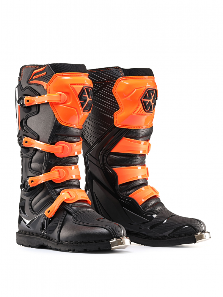 Ботинки эндуро Scoyco MBM006.2 TWL edition оранжевый