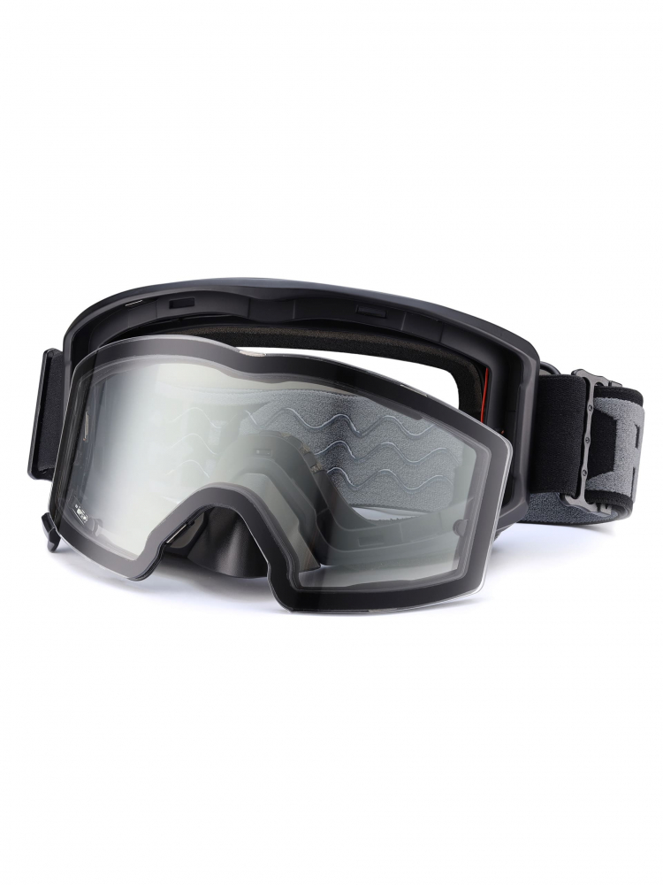 Очки с подогревом  RSX Polestar Winter (версия 2) двойная прозрачная линза