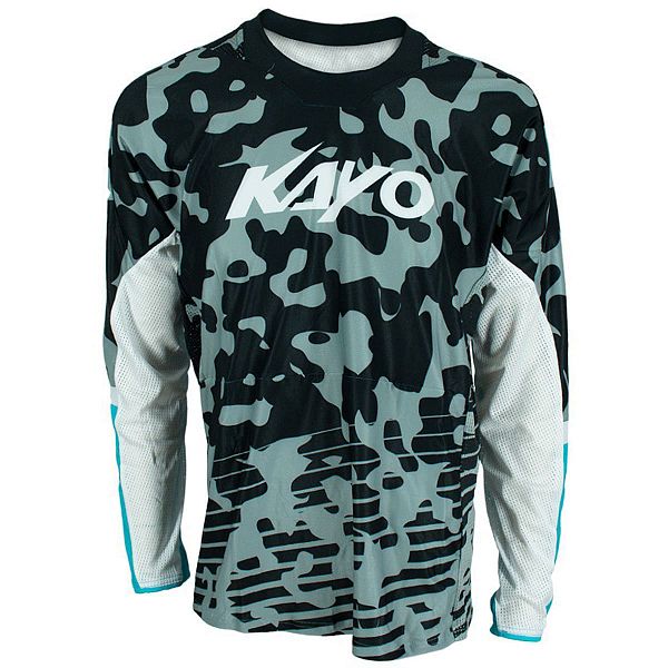 Джерси KAYO EVOLUTION серый/голубой/белый (S)