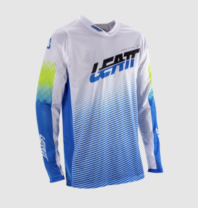 Мотоджерси Leatt Moto 4.5 X-Flow Jersey (Pixel Blue) (M)
