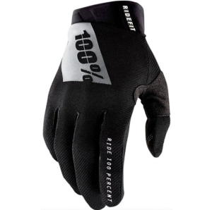 Мотоперчатки 100% Ridefit Glove (Black) (M)