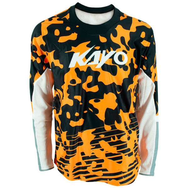 Джерси KAYO EVOLUTION серый/оранжевый/белый (S)
