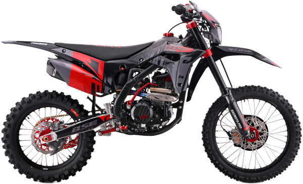 Мотоцикл BSE Z8 (Twin Grey/Red)