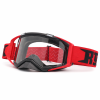Очки  с аутригерами RSX BLIZZARD WINTER двойная прозрачная линза (Черный/Красный)
