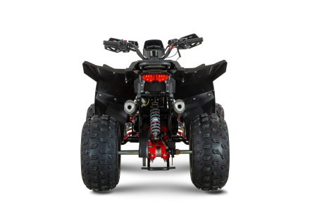 Квадроцикл BRZ Drake 125 Черный Красный 2