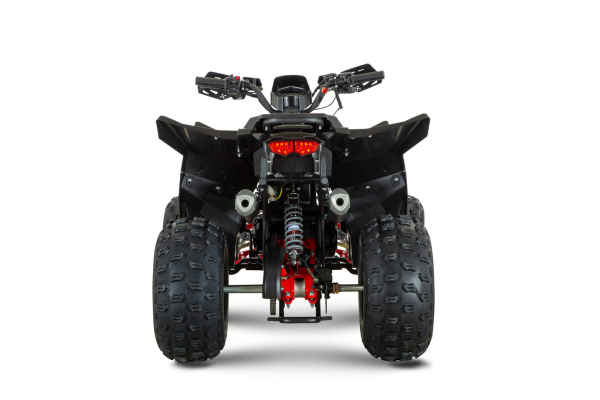 Квадроцикл BRZ Drake 125 Черный Красный 2