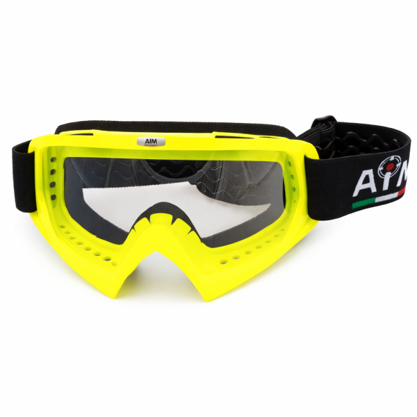 Очки кроссовые AiM 634 (Yellow)
