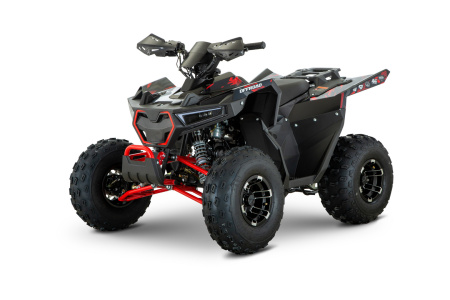 Квадроцикл BRZ Drake 125 Черный Красный 1