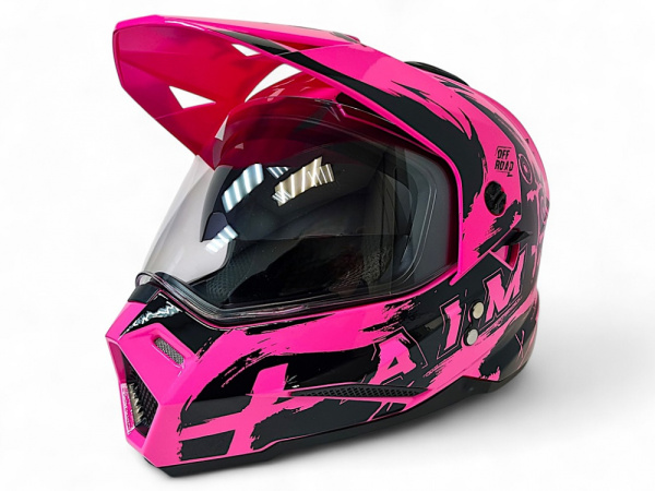 Шлем детский AiM JK802Y Pink/Black (Y/XL)