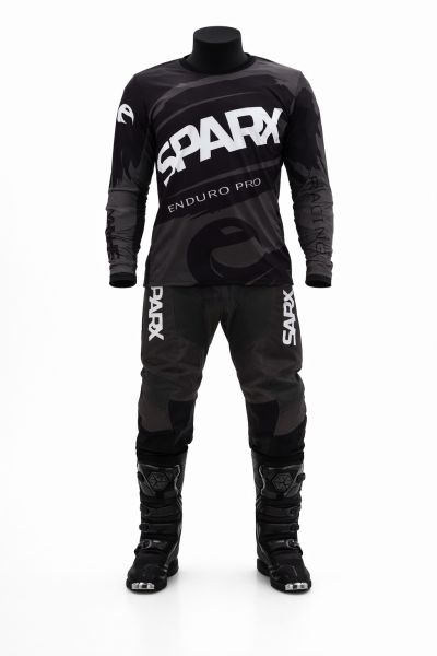 Костюм эндуро SPARX EX01 VENUM cеро-черный (S)