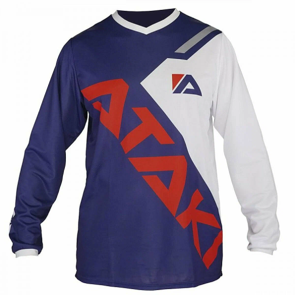 Джерси ATAKI Impact синий/белый (XL)