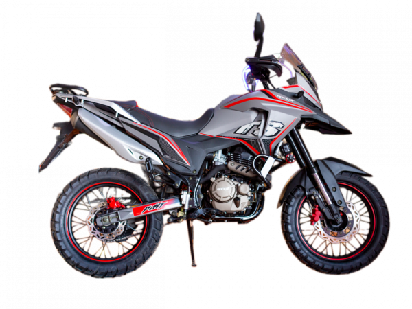 Мотоцикл турэндуро ROCKOT DAKAR 250 ПТС ((Серый/Красный))