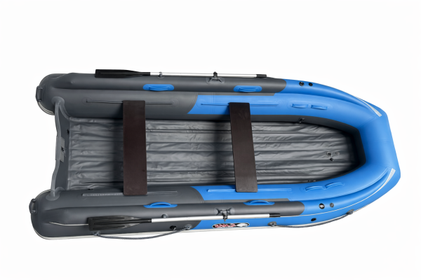 Лодка REEF-400 Fi НД S MAX (т.серый/голубой)