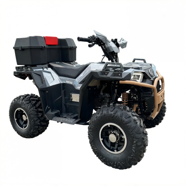 Квадроцикл Apakani Optimus 125 Premium (Серый/хакки)