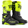 Мотоботы TIGER MTR-TE006 Черный/ лайм (33)