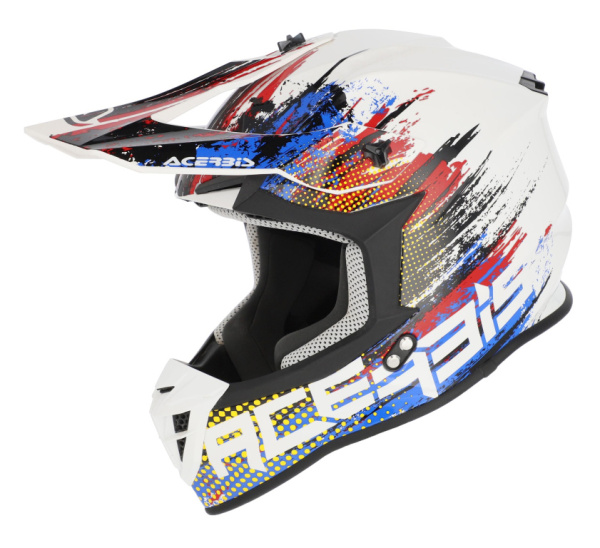 Шлем Acerbis LINEAR 22-06 White/Blue/Red (XL)